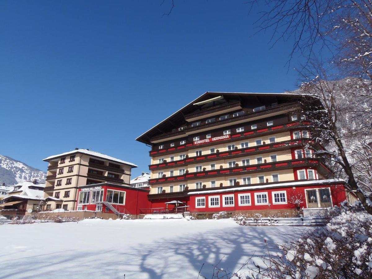 Hotel Germania Gastein - Ganzjaehrig Inklusive Alpentherme Gastein & Sommersaison Inklusive Gasteiner Bergbahnen 巴特霍夫加施泰因 外观 照片