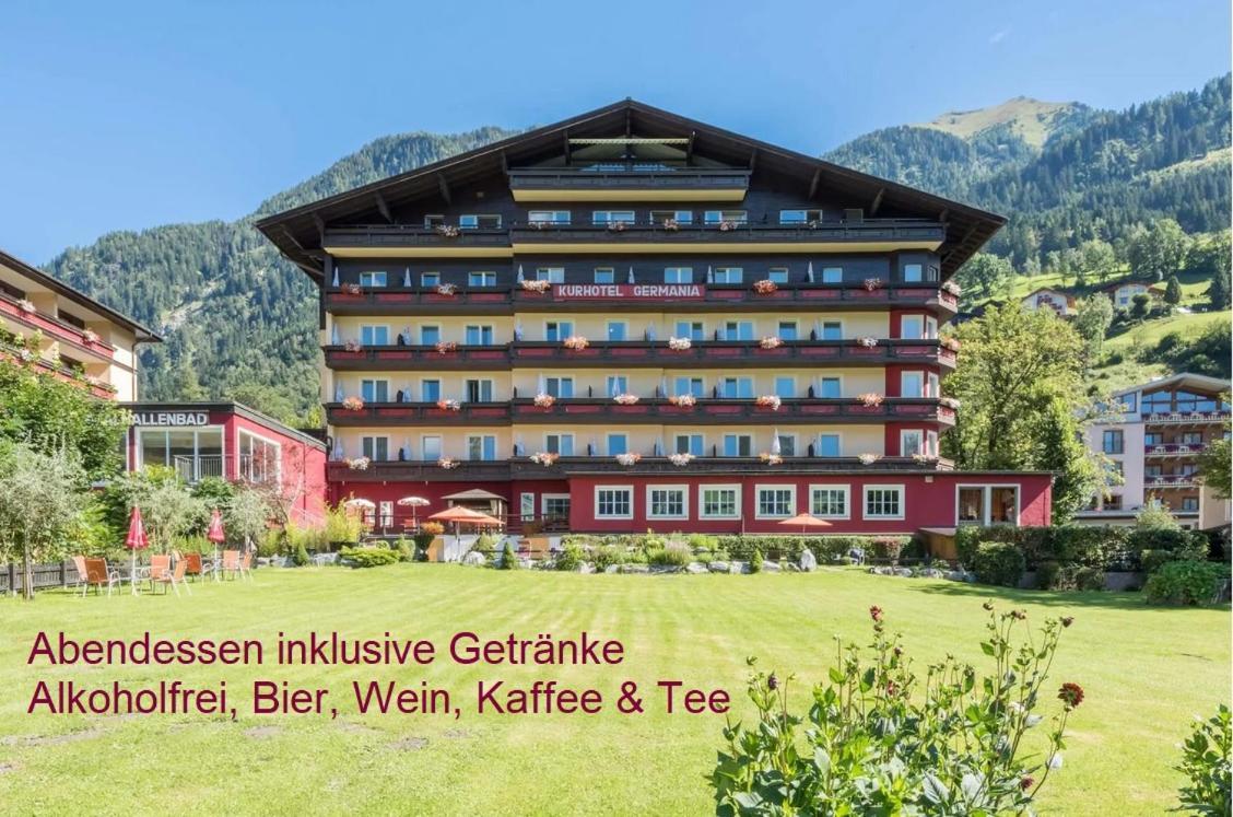 Hotel Germania Gastein - Ganzjaehrig Inklusive Alpentherme Gastein & Sommersaison Inklusive Gasteiner Bergbahnen 巴特霍夫加施泰因 外观 照片